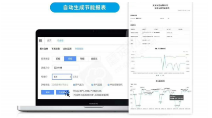 睿寂行空压站云智控自动生成节能报表